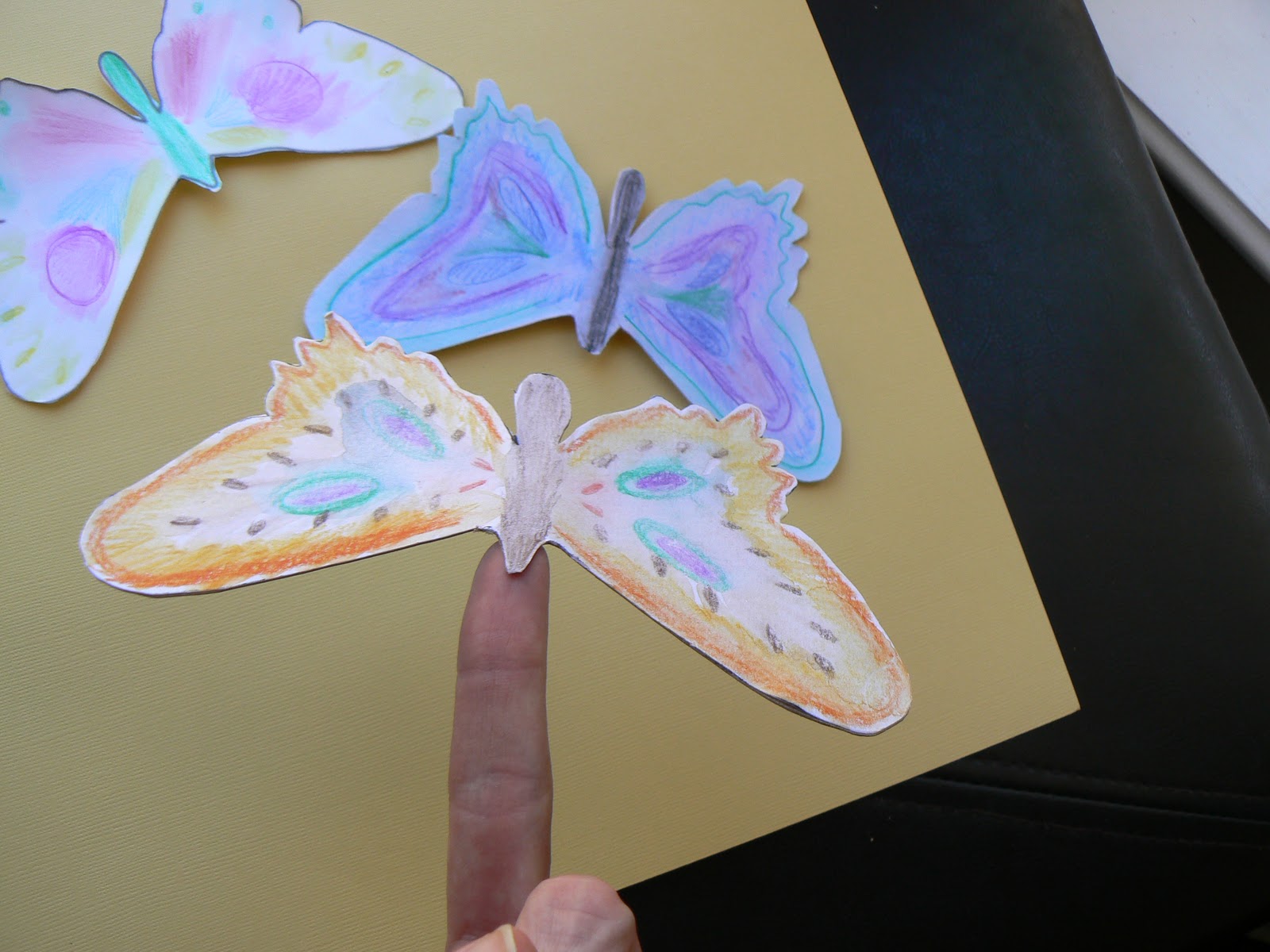 Flapping Butterfly Craft - One Little Project