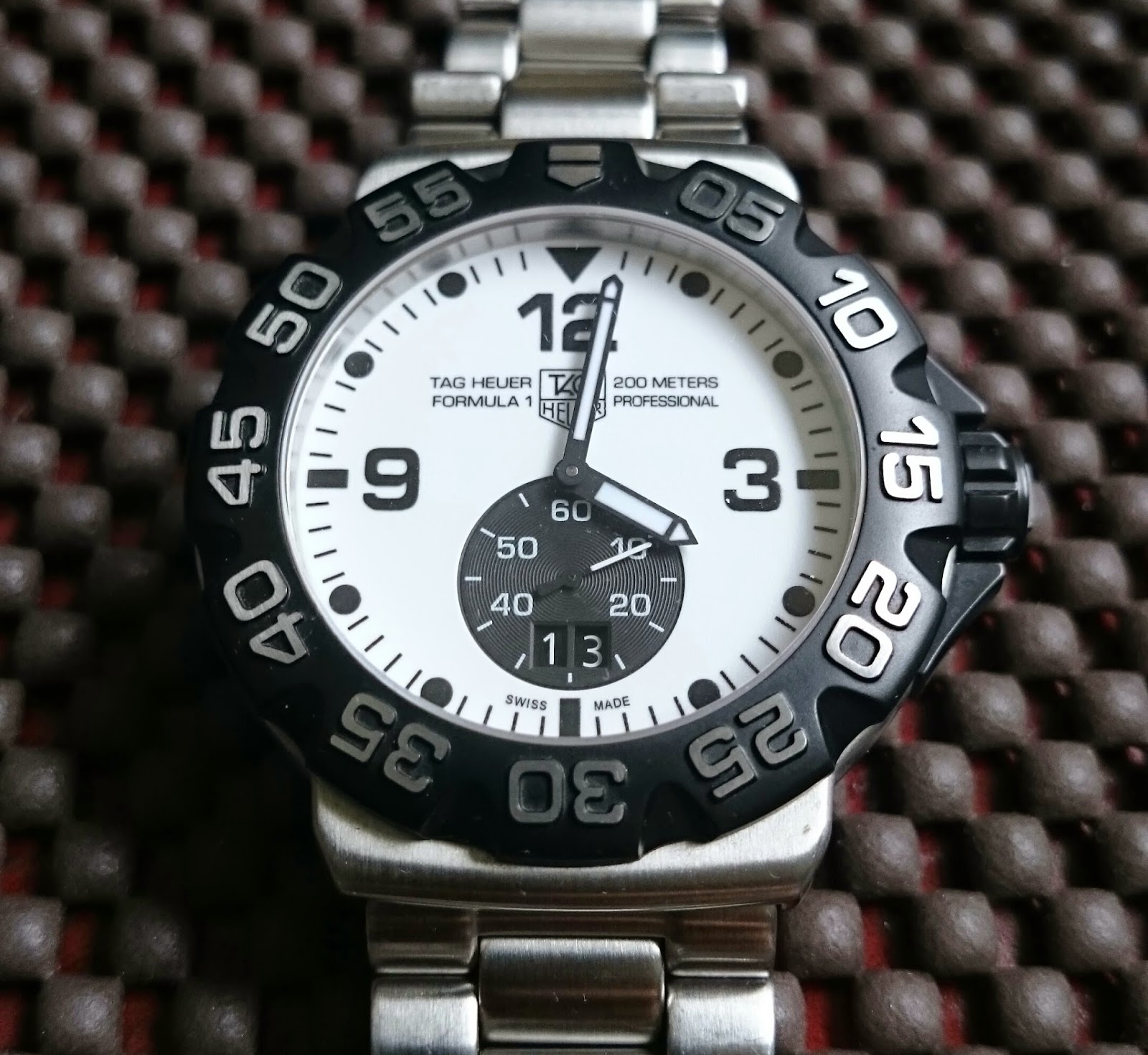 jual tag heuer formula 1 second