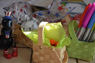 Beau-coup mini woven picnic baskets 2
