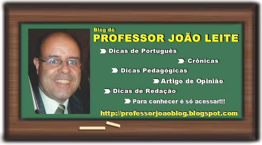 Blog do PROF. JOÃO PEREIRA LEITE