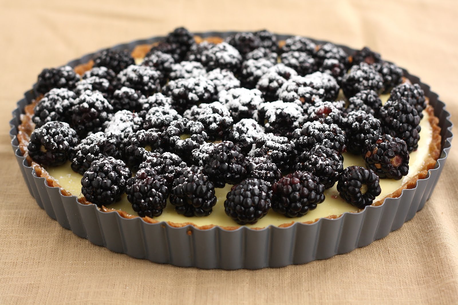 Lemon Blackberry Tart hummingbird high a desserts and baking blog