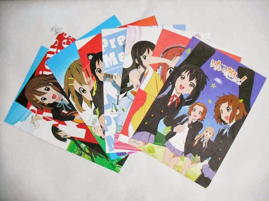 jual poster kalender stiker anime