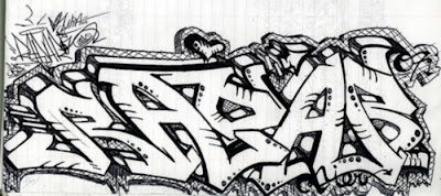 Graffiti Letters, graffiti sketches