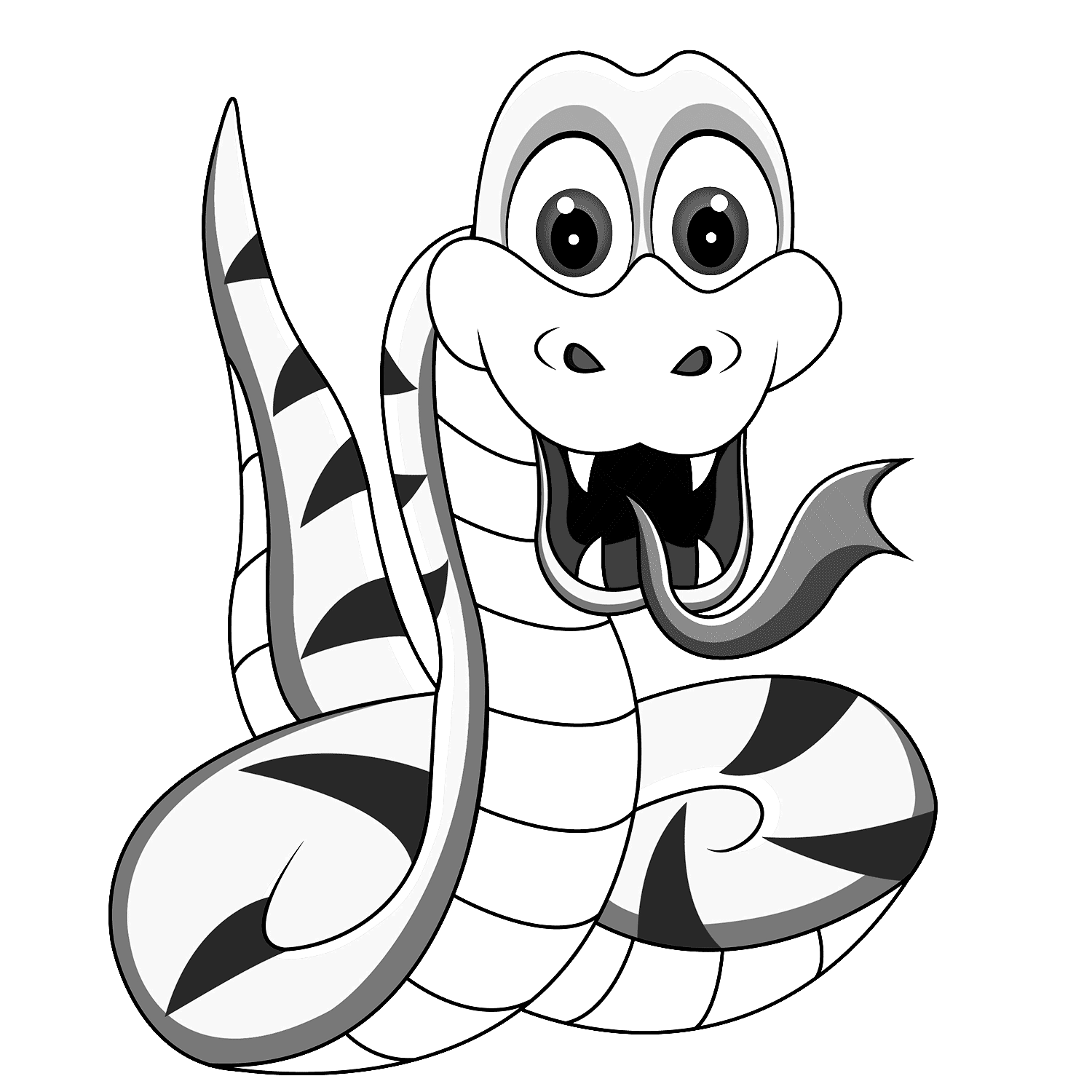 172 Animal Printable Coloring Pages Of Snakes for Adult
