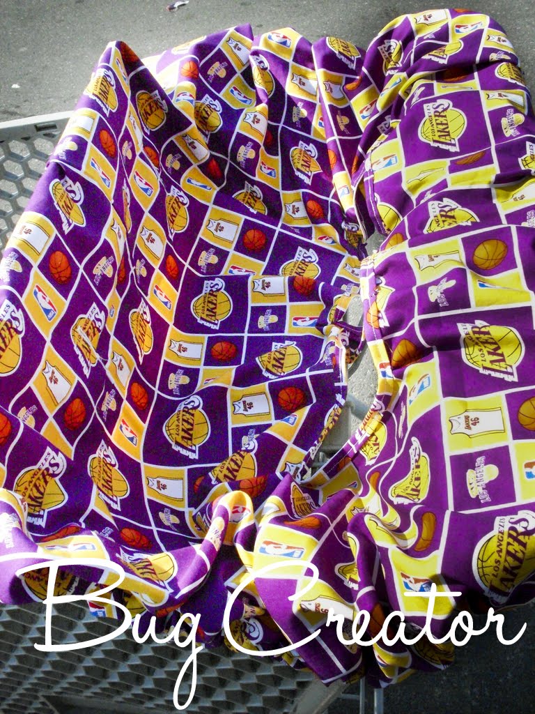Bug Creator Crafts and Life Shopping Cart Cover Tutorial
