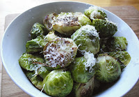 Roasted Parmesan Brussels Sprouts from Top Ate on Your Plate