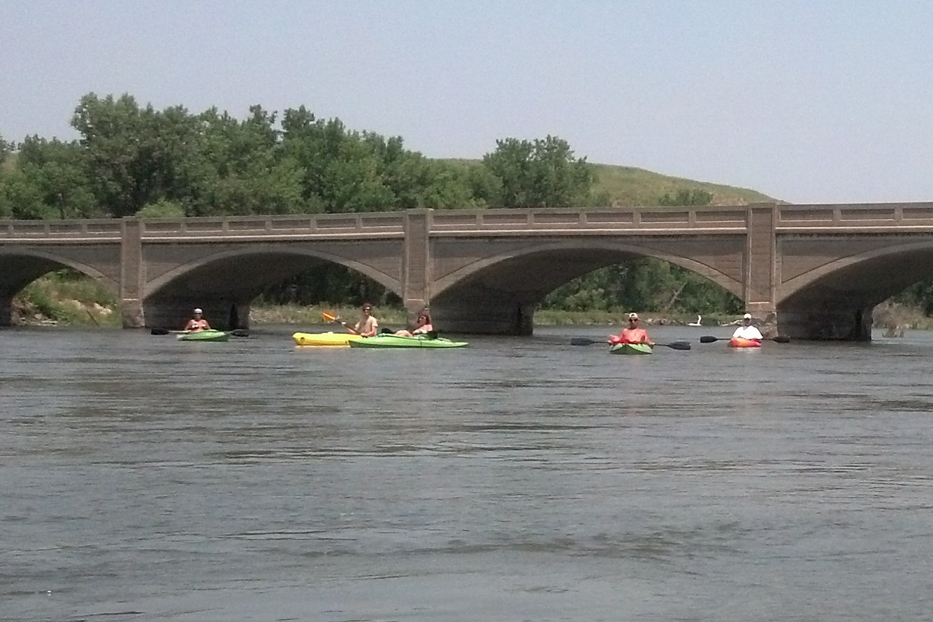 High water on the North Platte