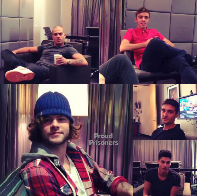 Proud Prisoners Instagram Scooter Braun The Wanted weownthenight