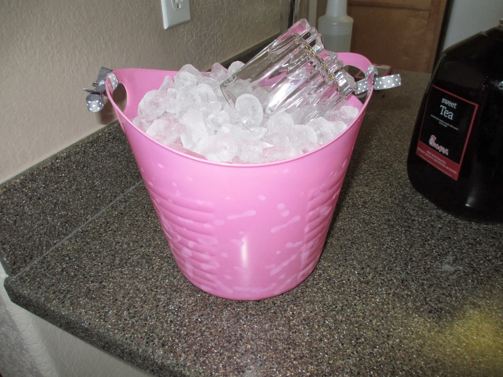 High Waisted Ambitions Pink & Grey Elephant Baby Shower