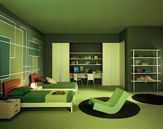 Dormitorios Para Adolescentes Color Verde | Ideas para decorar, diseñar