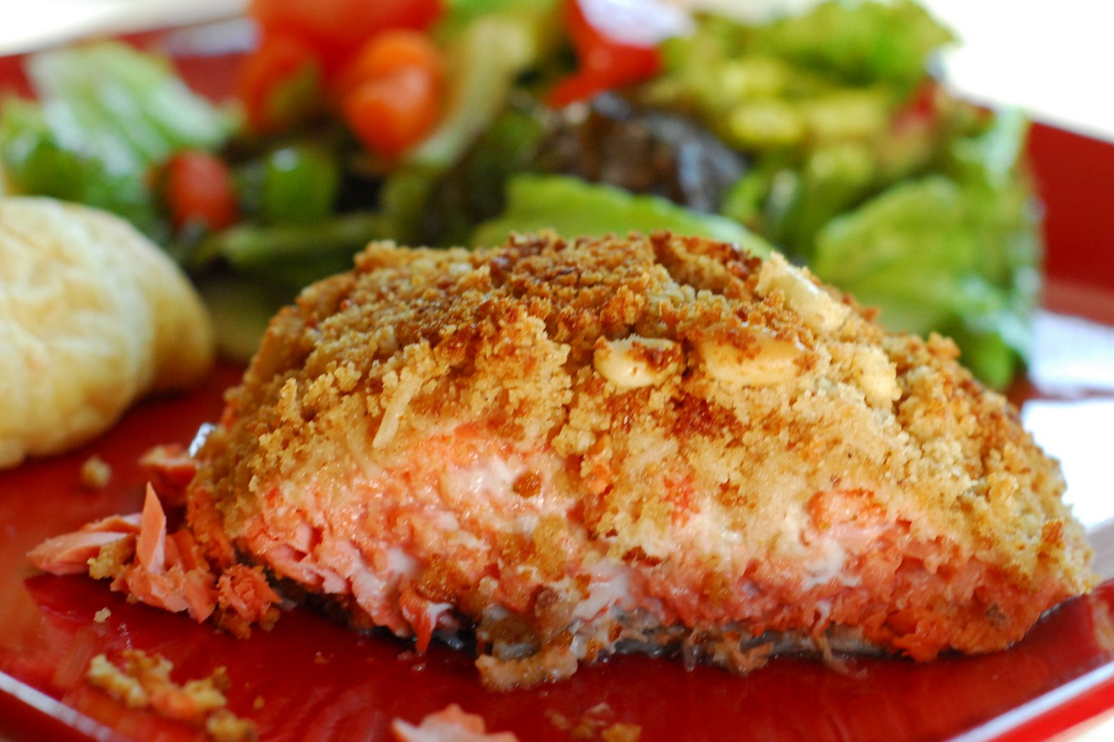 Let's Eat! Herb CheeseStuffed Salmon