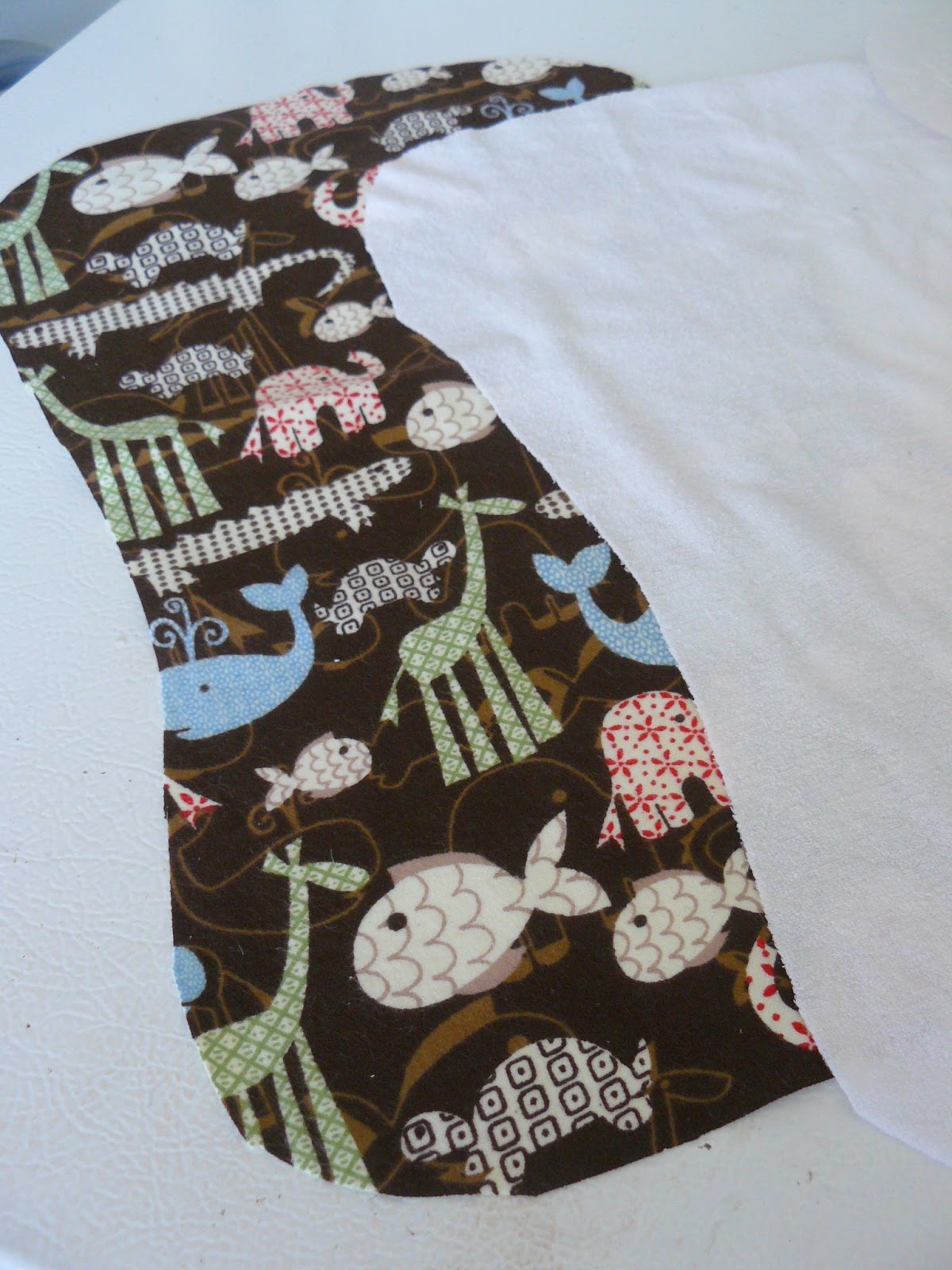 Small Fry & Co. Simple Burp Cloths from Baby Bath Towels