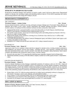 Delivery Driver Objective Resume