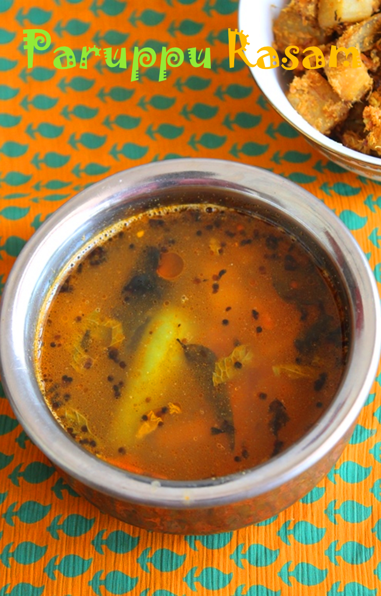 YUMMY TUMMY Paruppu Rasam Recipe / Dal Rasam Recipe