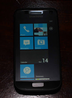 samsung galaxy w windows phone 7 launcher