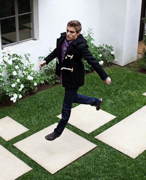 In the above photo, Dave Franco...