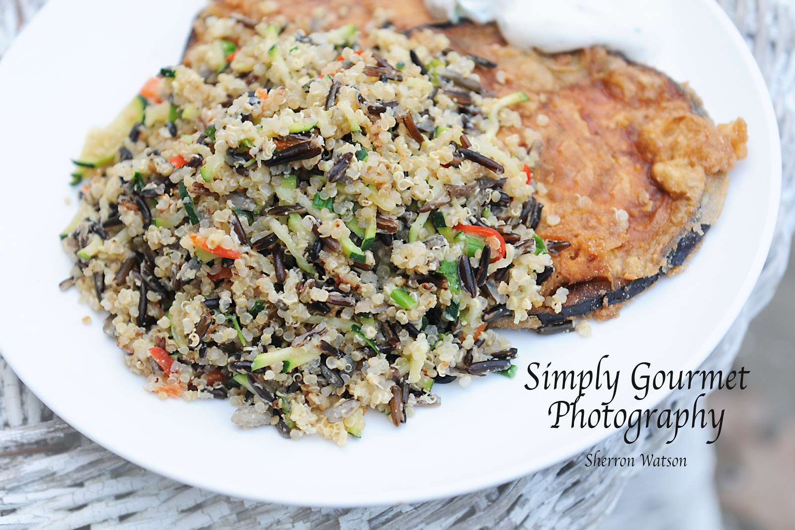 Simply Gourmet 115. Warm Quinoa and Wild Rice Salad