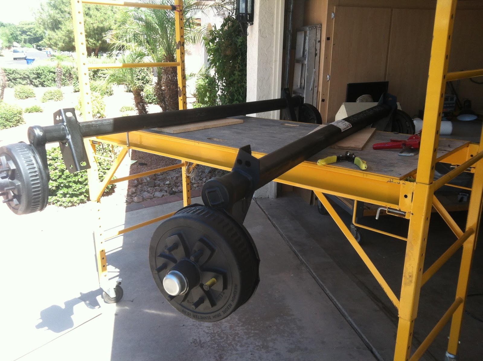 Airstream Renovation Airstream axles