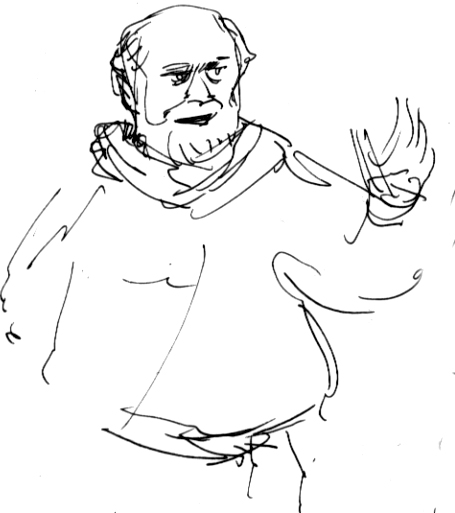Cartoon King Lear