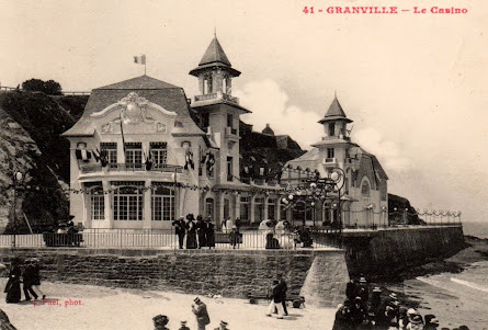 Le casino de Granville en 1910