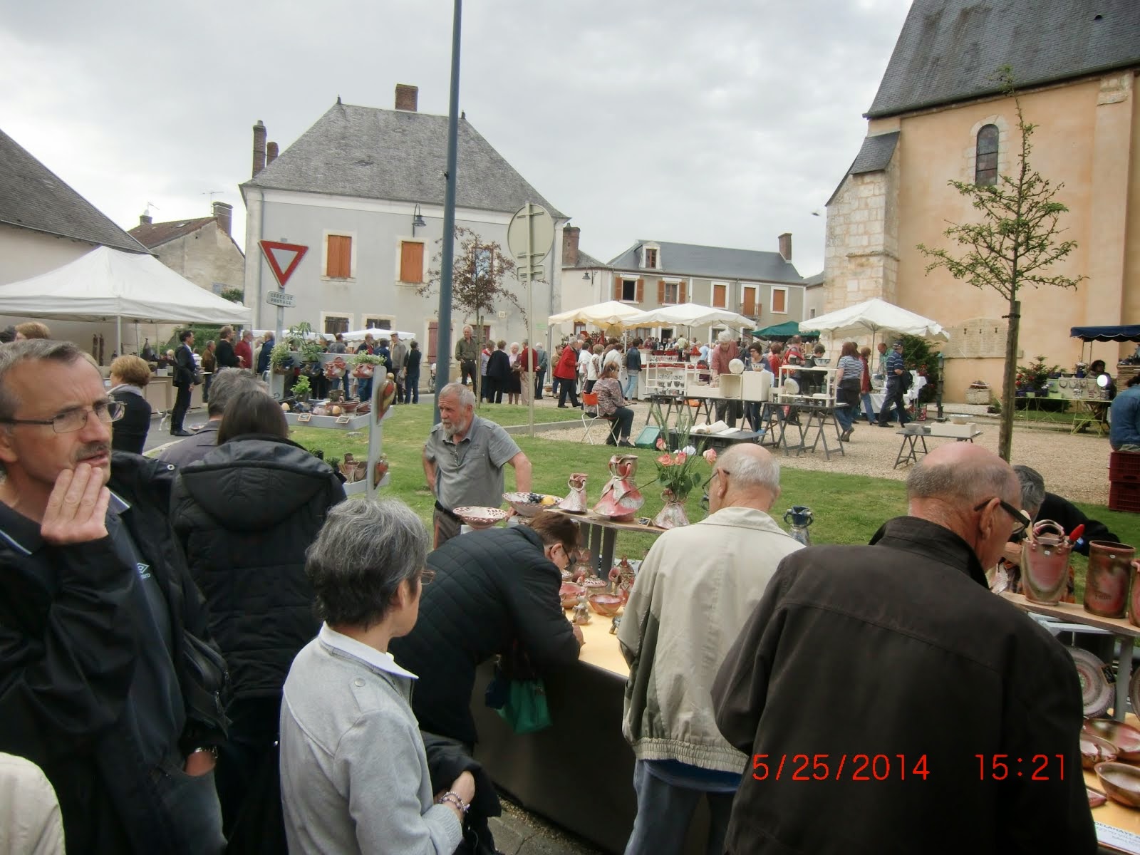 Vue du marché