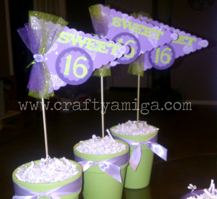Centerpiece Ideas Sweet : Crafty amiga sweet centerpieces