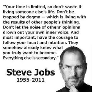 Steve Jobs quote