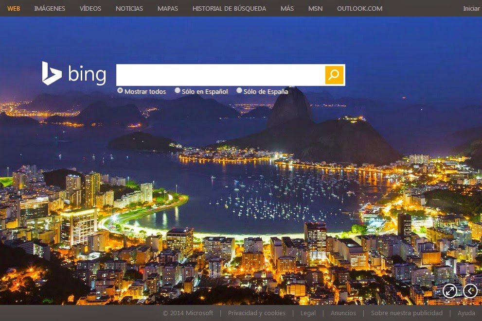 bing buscador bing