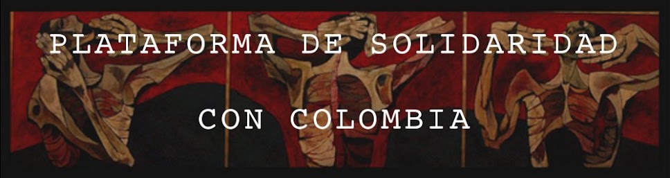 PLATAFORMA DE SOLIDARIDAD CON COLOMBIA, ESPAÑA.