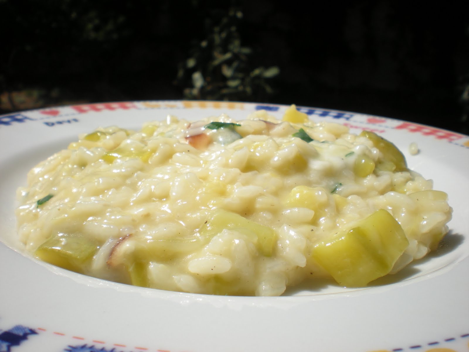 Risotto con Zucchine e Mozzarella di Bufala affumicata Profumo di Sicilia