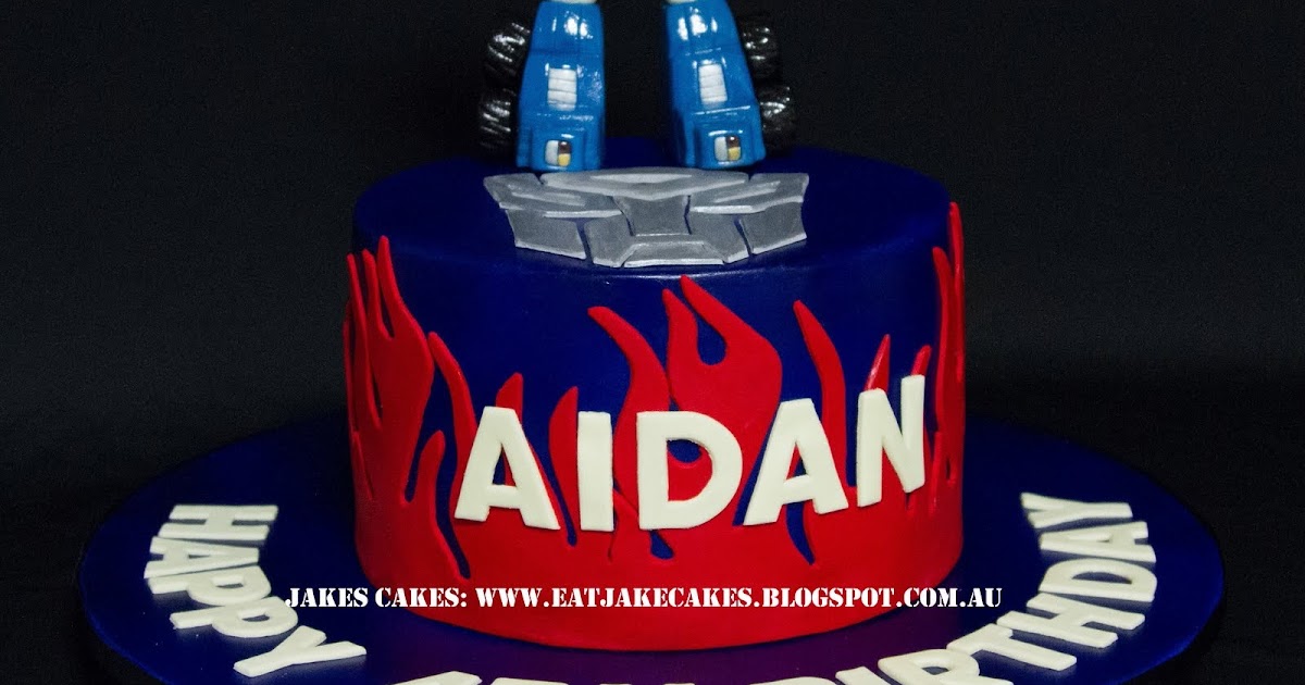Making A Transformer Cake Making A Transformer Cake
