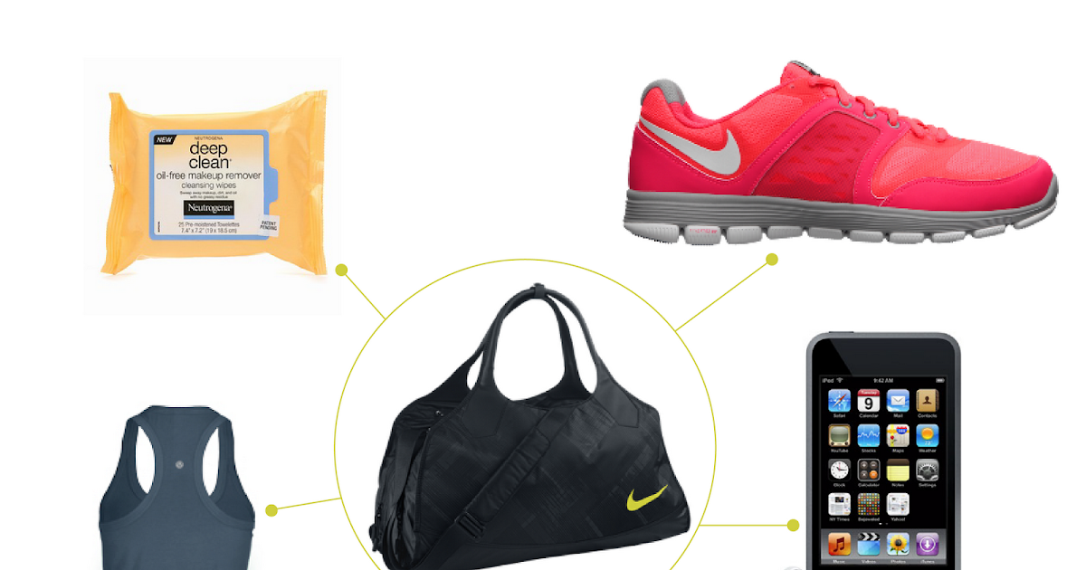 Just B B Spilled What's in my gym bag