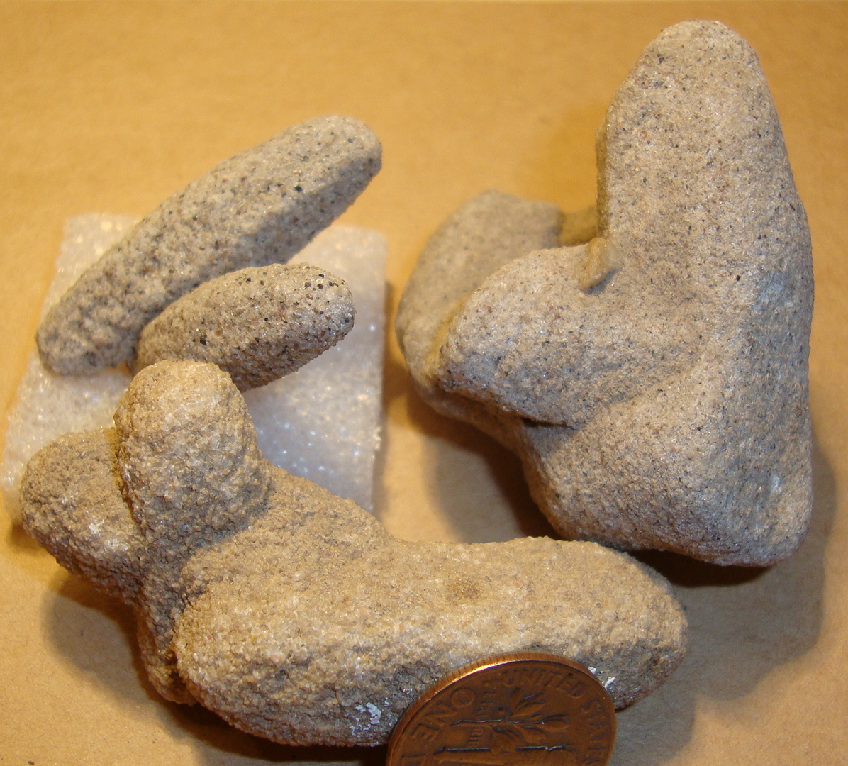 CSMS GEOLOGY POST CALCITE SAND CRYSTALS WYOMING