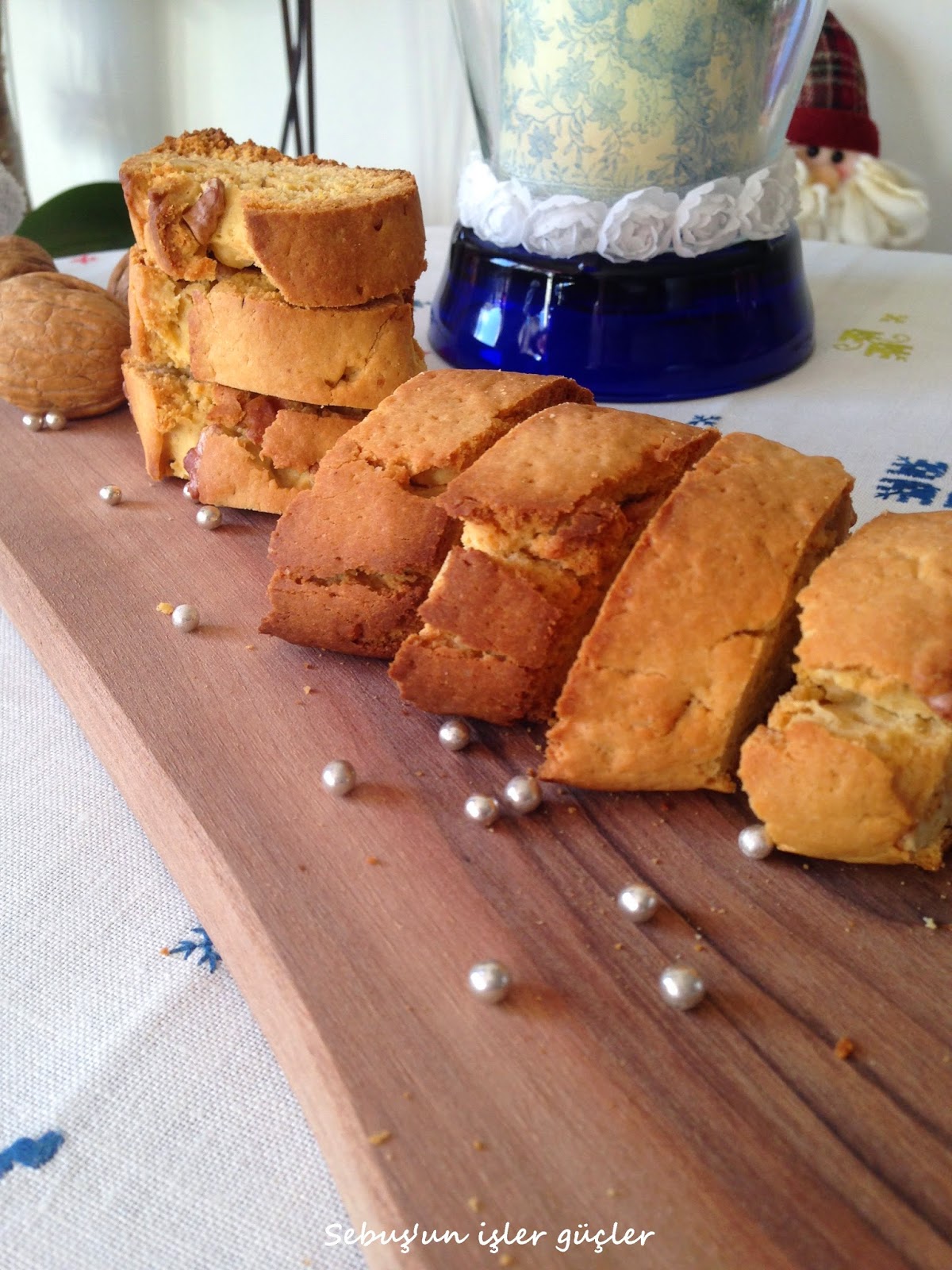 Sebuş�un işler güçler cevizli tahinli biscotti