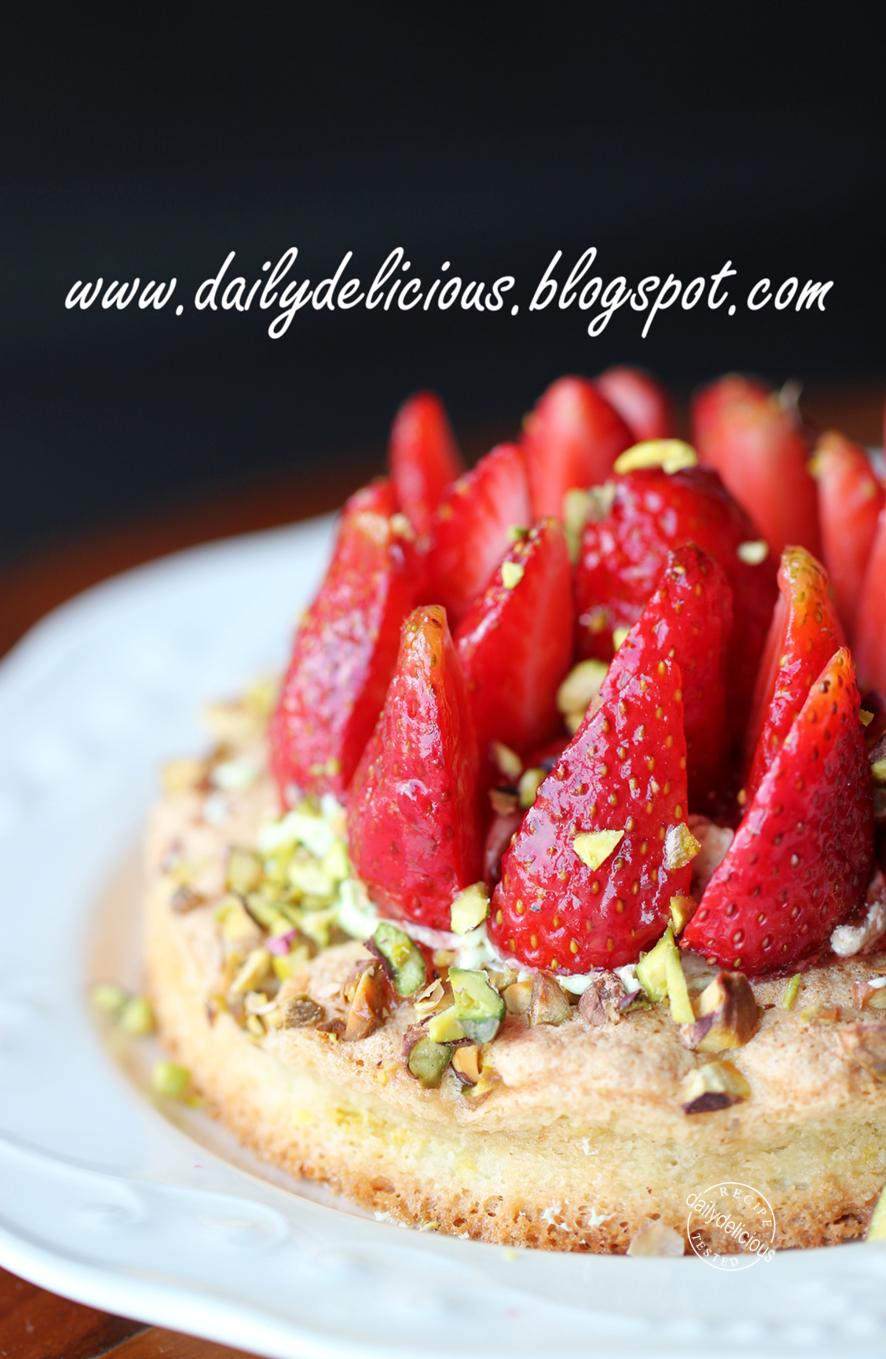 dailydelicious Montebello Reinvent the classic "Fraisier"