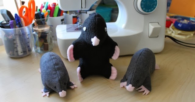 mole stuffed animal chemistry