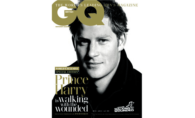 prince harry gq cover. Prince Harry is attempting to