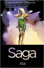 Cover of Saga Volume 4