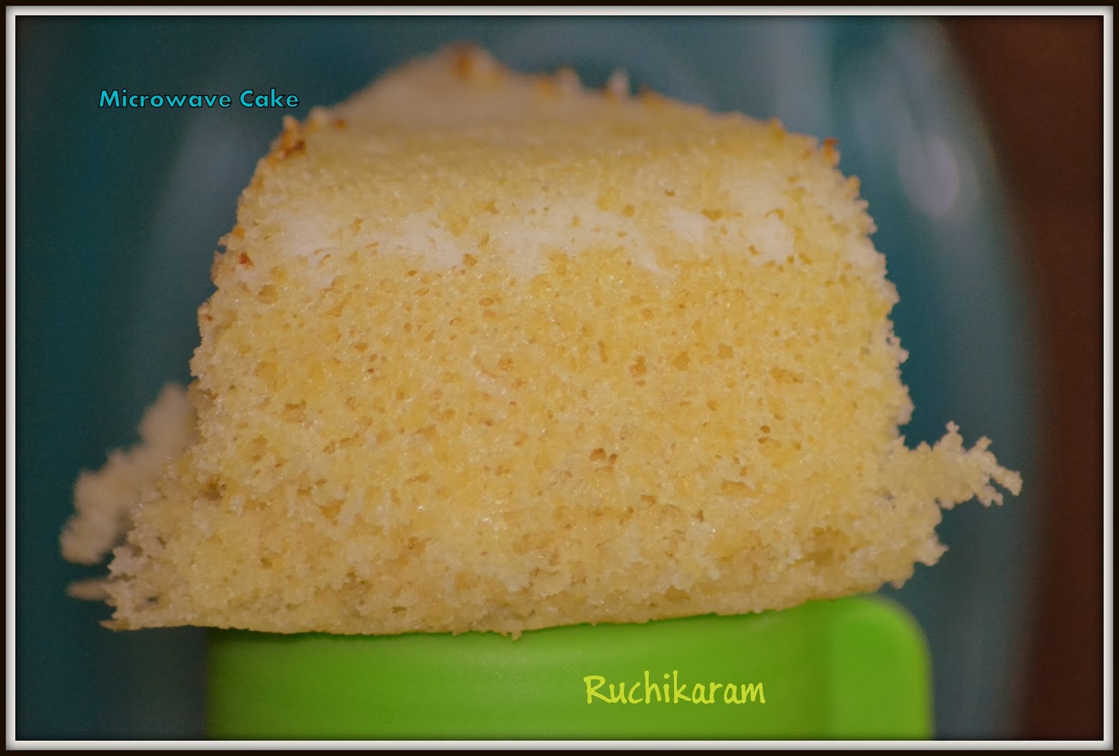 Ruchikaram Microwave Sponge Cake