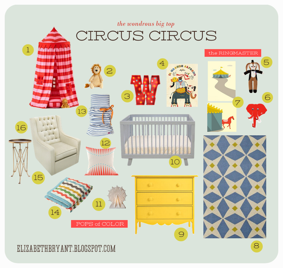 circus nursery