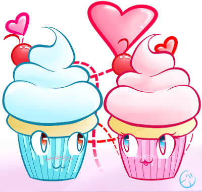 Cupcakes animados y tiernos - Imagui