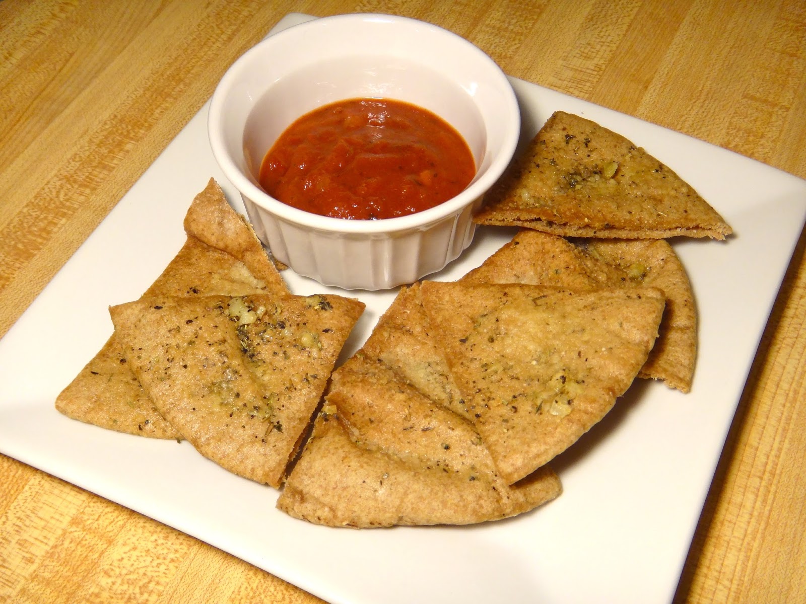 Garlic and Herb Pita Bread