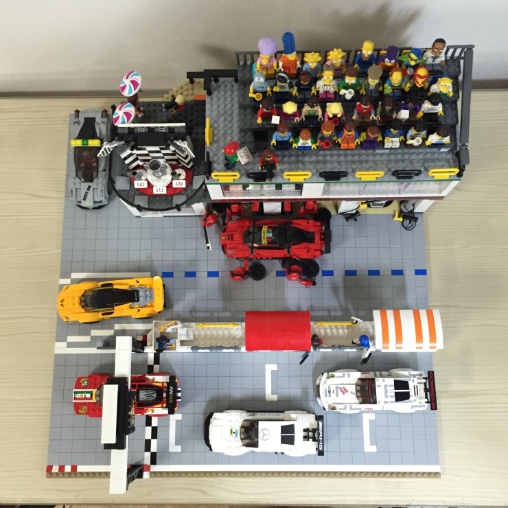 lego race track moc