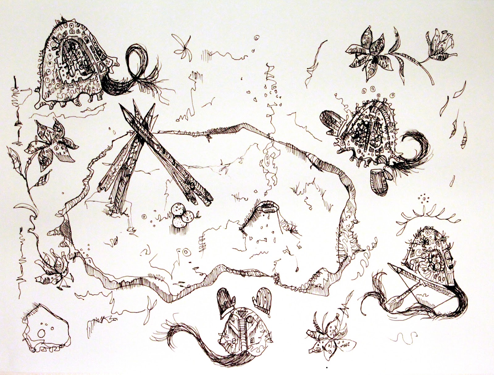 Hunting and Research Drawings