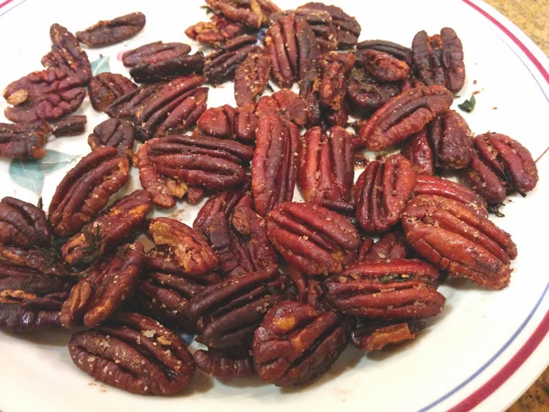 ButterRoasted Pecans with Thyme and Cayenne Easy