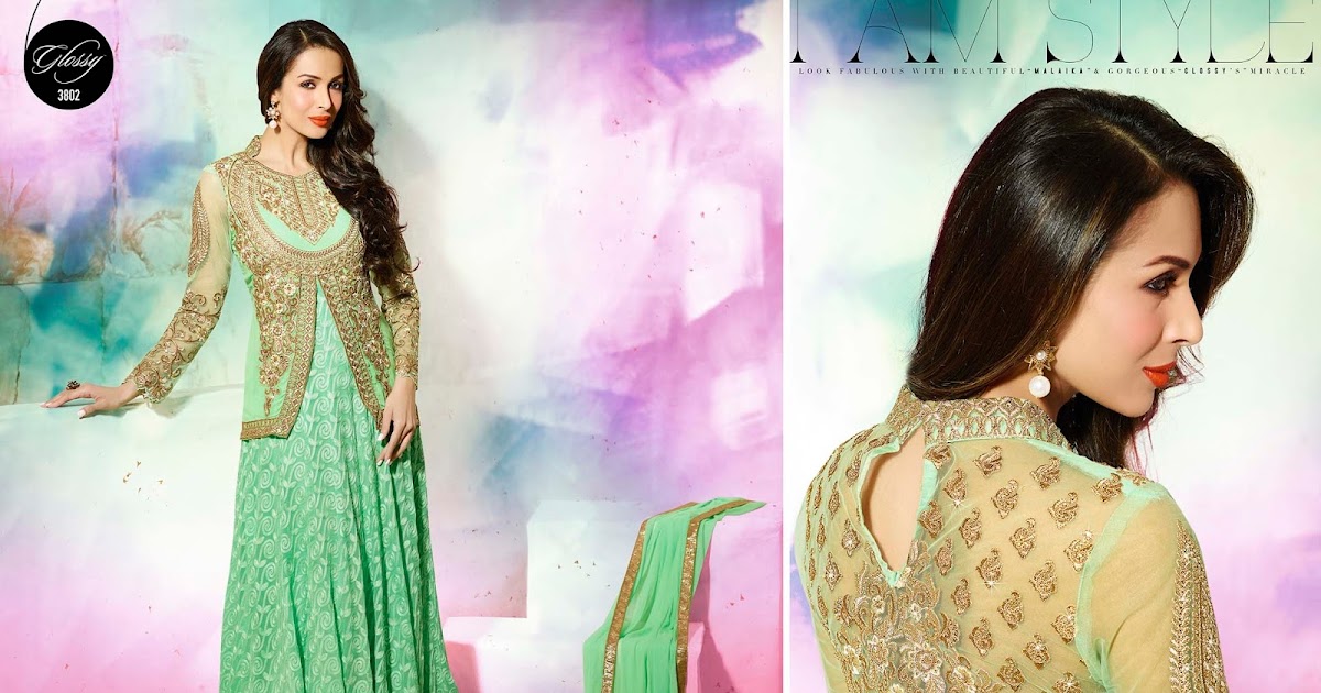 Maliaka Arora Khan Desinger Anarkali- Glossy