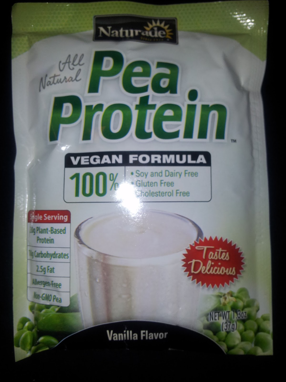 All Natural Protein Shake Mom's Thumb