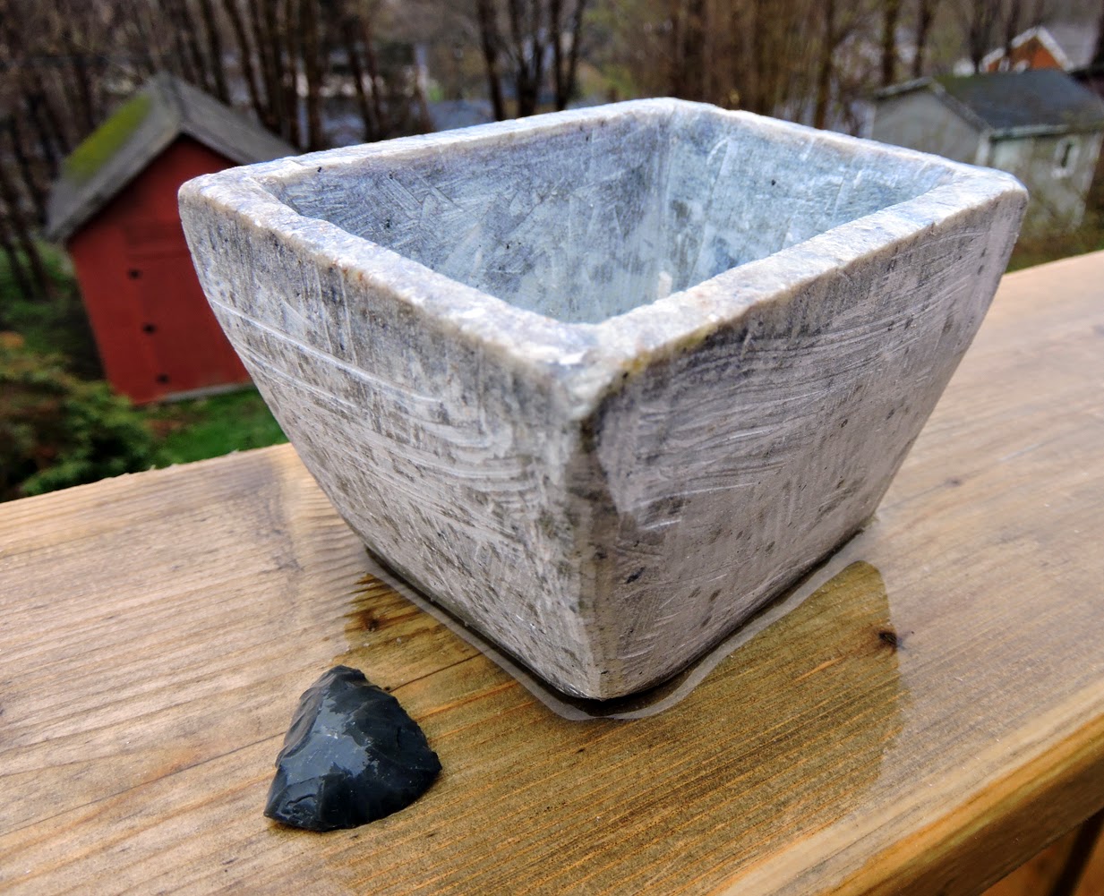 Elfshot Palaeoeskimo Soapstone Pots
