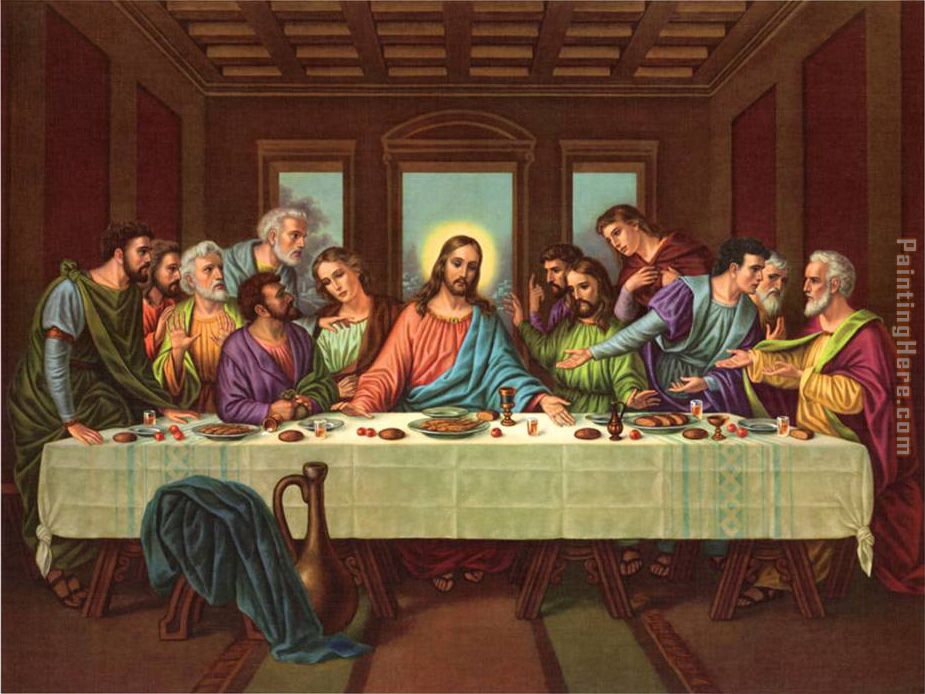 Jesus Christ Passing Bread
