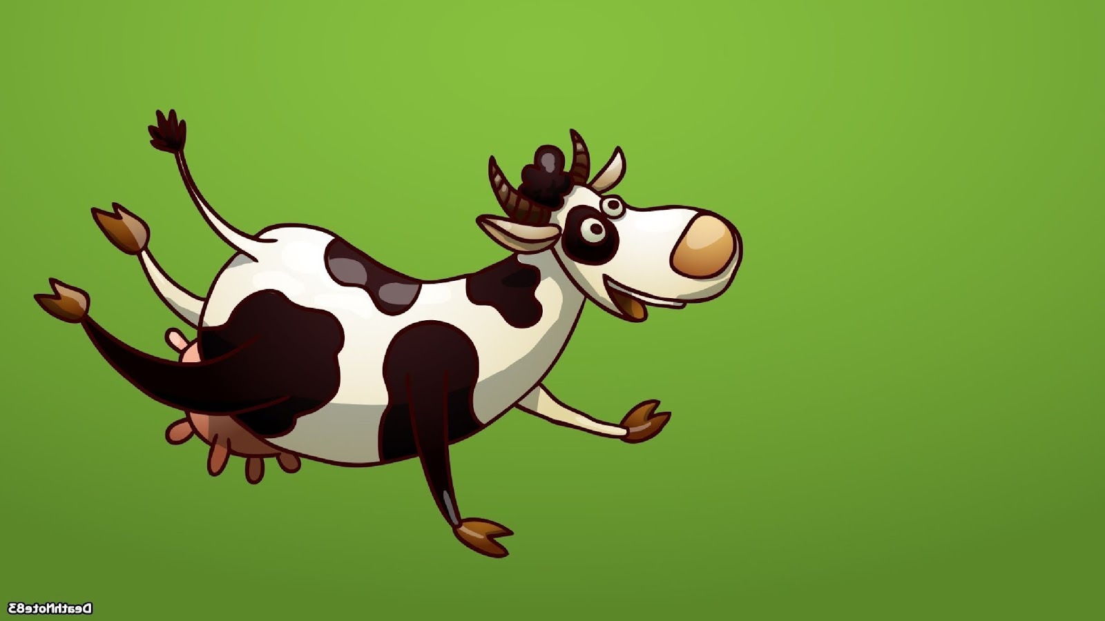 Gambar Wallpaper Sapi Lucu Kampung Wallpaper